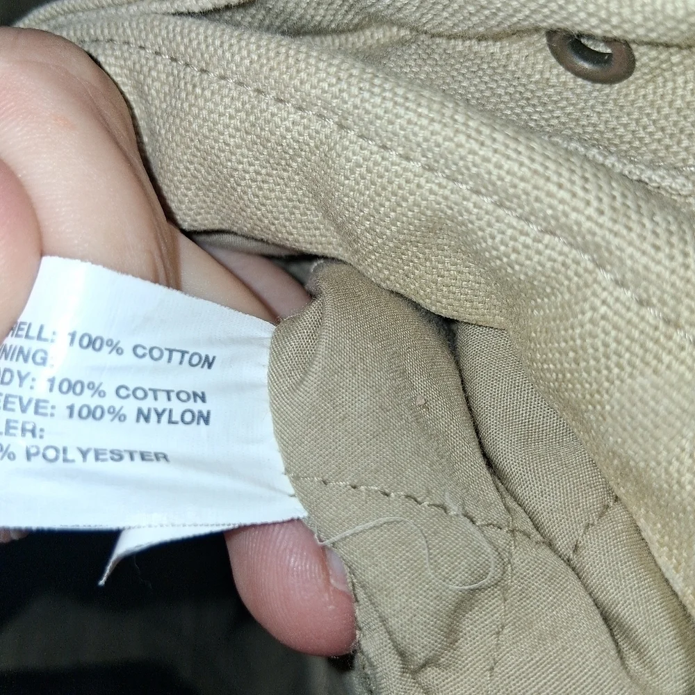 Gap Kids Little Boys Chore Barn Tan Quilted Courdoroy Collar Jacket M 7/8